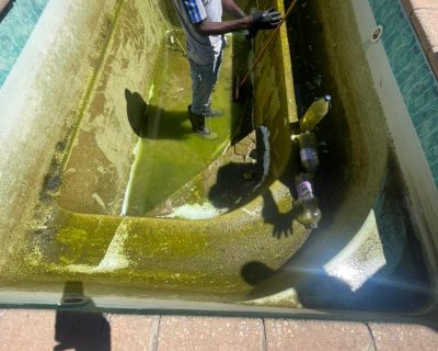 Swimming pool deep cleaning in cape town